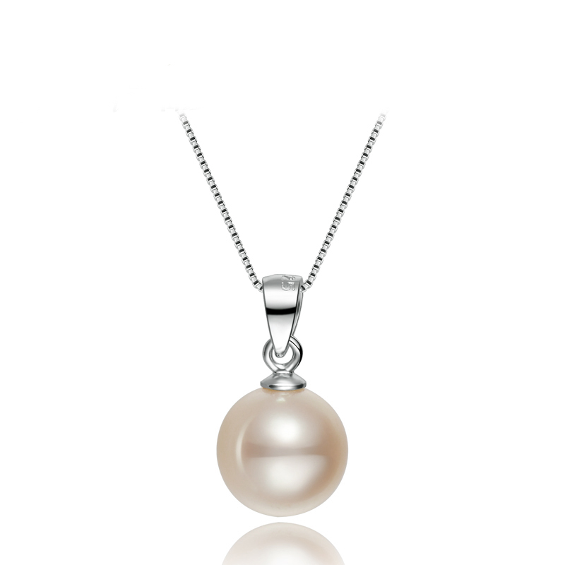 925 Sterling Silver Natural Freshwater Pearl Necklace