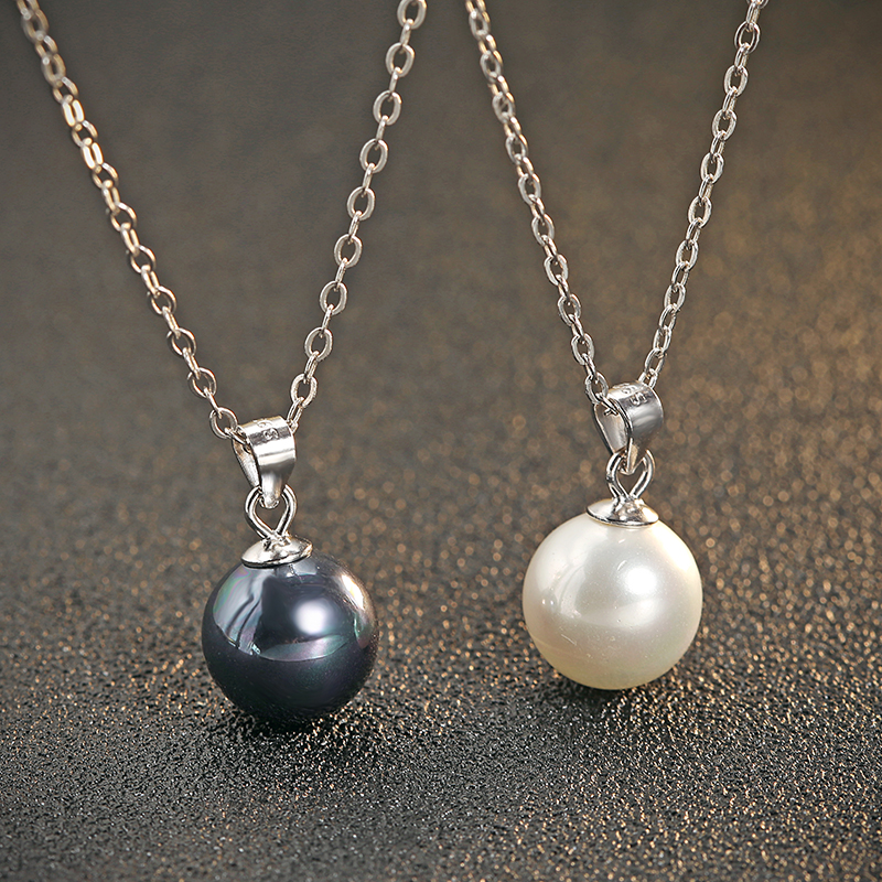 925 Sterling Silver Natural Freshwater Pearl Necklace