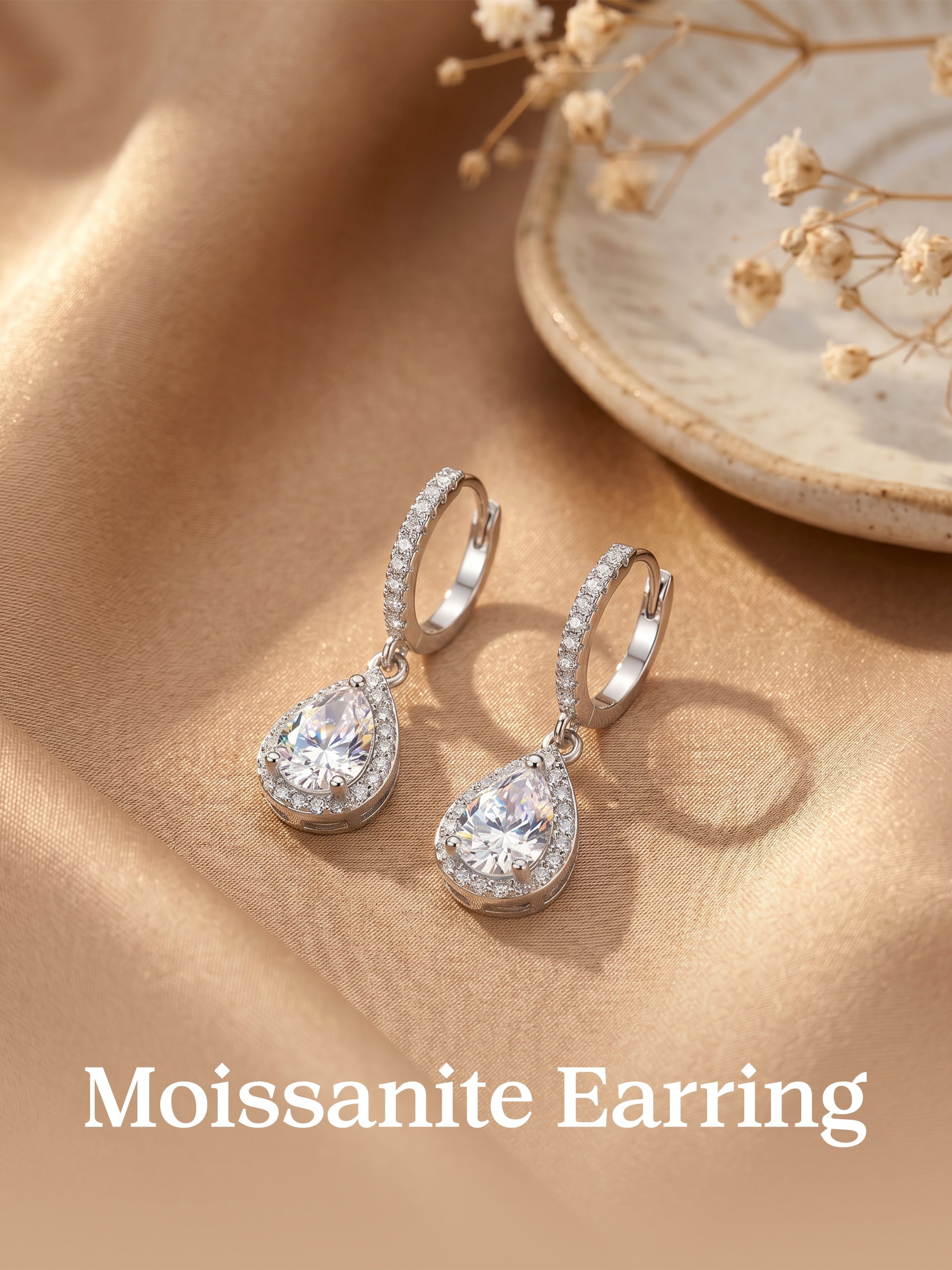 Moissanite Earrings