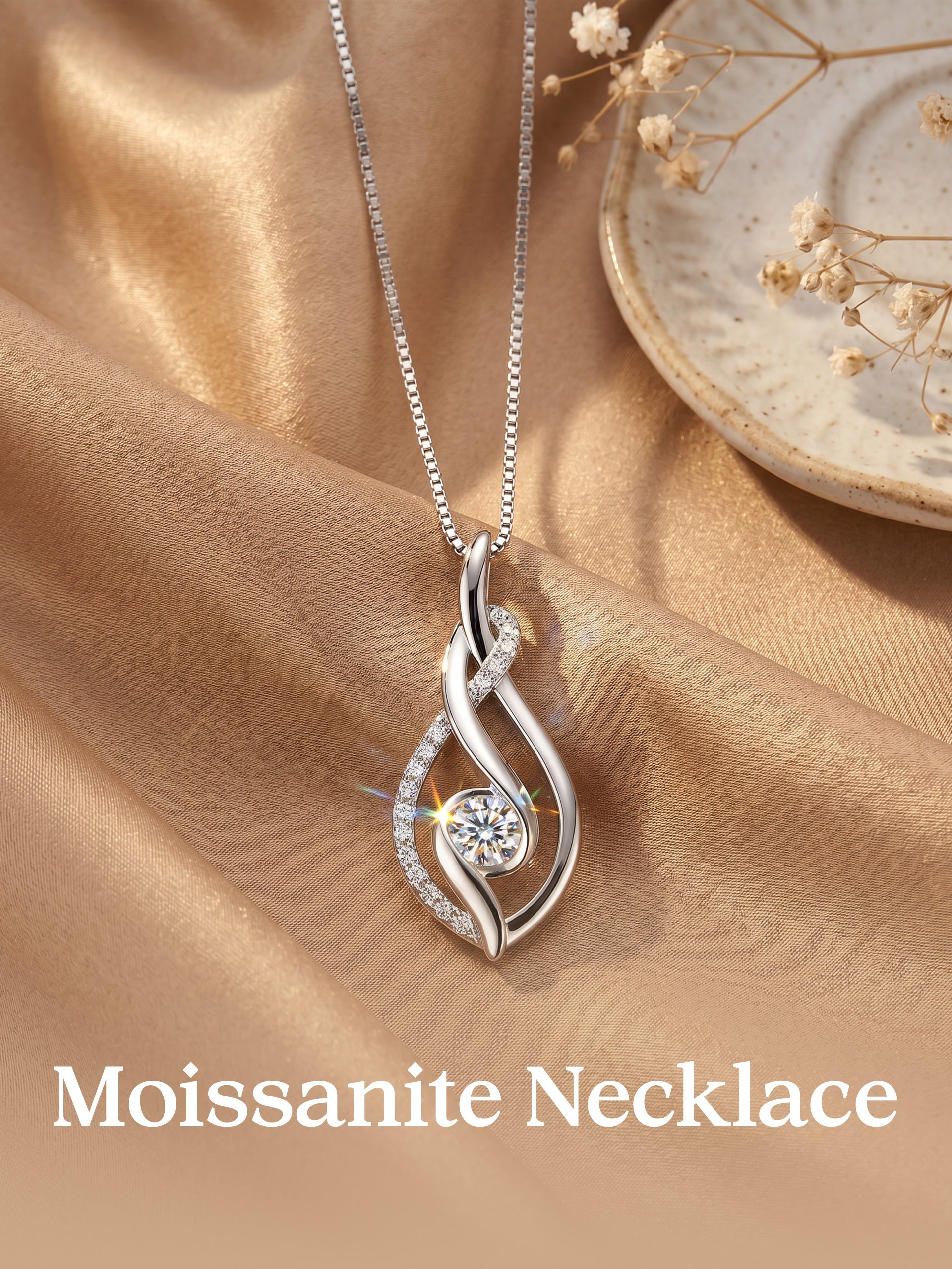 Moissanite Necklace