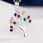 925 Sterling Silver Tree of Life Necklace