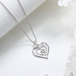 925 Sterling silver mothers heart Necklace