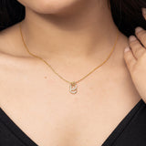 925 Sterling silver water drop Necklace