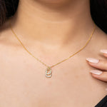 925 Sterling silver water drop Necklace