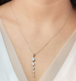 925 Sterling Silver Cubic Zirconia Necklace