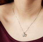 925 Sterling silver Butterfly Necklace