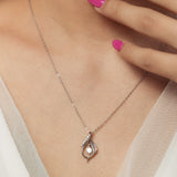 925 Sterling Silver Love Necklace