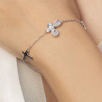 925 Sterling Silver Butterfly Bracelet