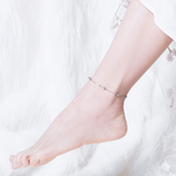 925 Sterling Silver Chain Anklet