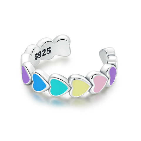 925 Sterling Silver Love Ear Clip