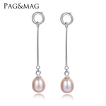 925 Sterling Silver  Pearl Earrings