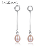 925 Sterling Silver  Pearl Earrings