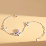 925 Sterling Silver Butterfly Bracelet