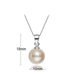 925 Sterling Silver Pearl Necklace