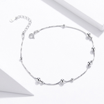 925 Sterling Silver Chain Anklet