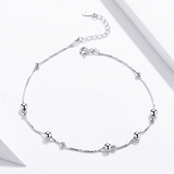 925 Sterling Silver Chain Anklet