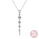 925 Sterling Silver Cubic Zirconia Necklace