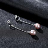 925 Sterling Silver  Pearl Earrings