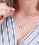 925 Sterling silver Butterfly Necklace