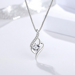 925 Sterling Silver Eternal Love Necklace