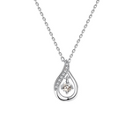 925 Sterling Silver Sweet Drop Necklace