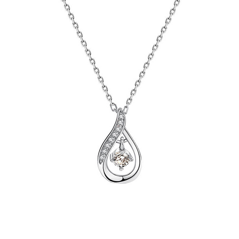 925 Sterling Silver Sweet Drop Necklace