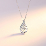 925 Sterling Silver Sweet Drop Necklace