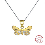 925 Sterling silver Butterfly Necklace