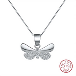 925 Sterling silver Butterfly Necklace