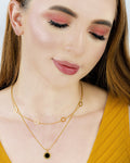 Double Roman Numerals Necklace