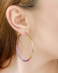 Large Circle Earrings