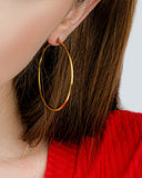 Large Circle Earrings